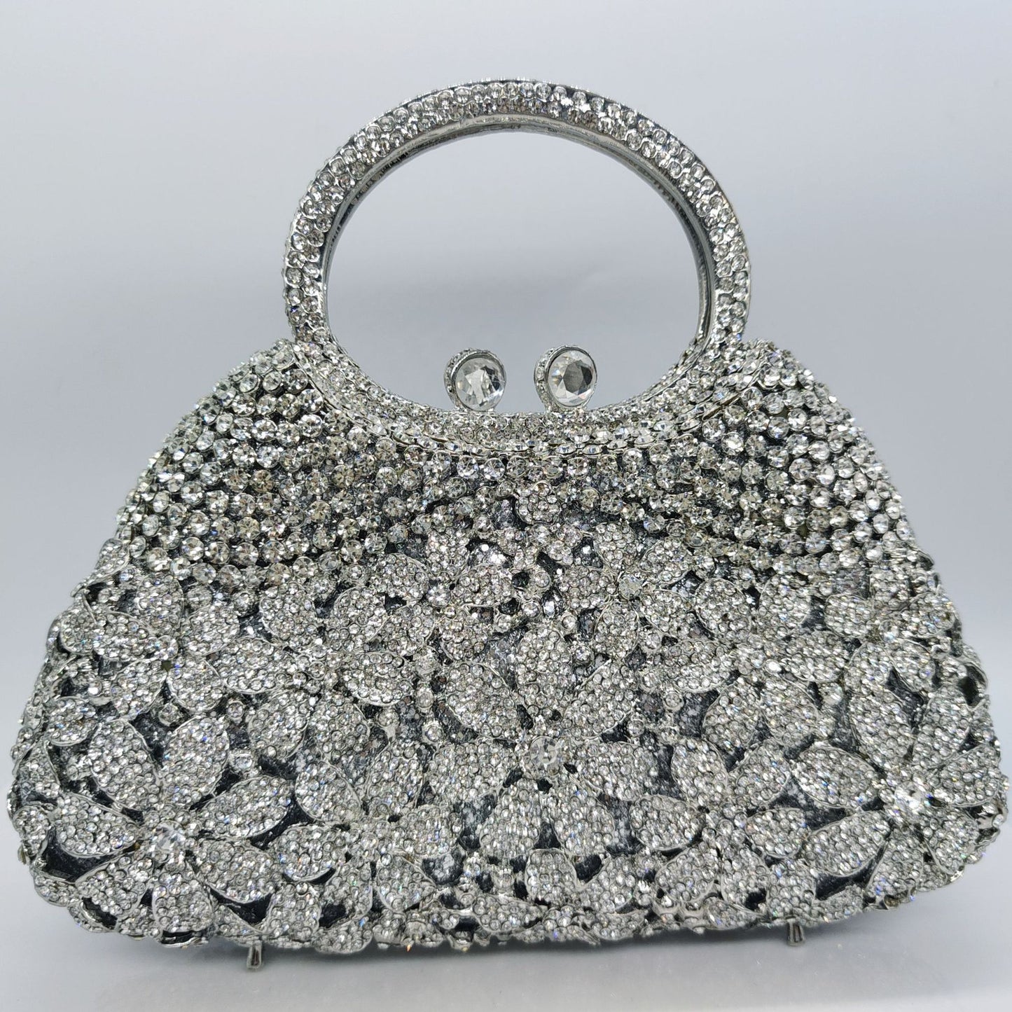 Women's Attractive Diamond Banquet Full Clutch Evening Bags