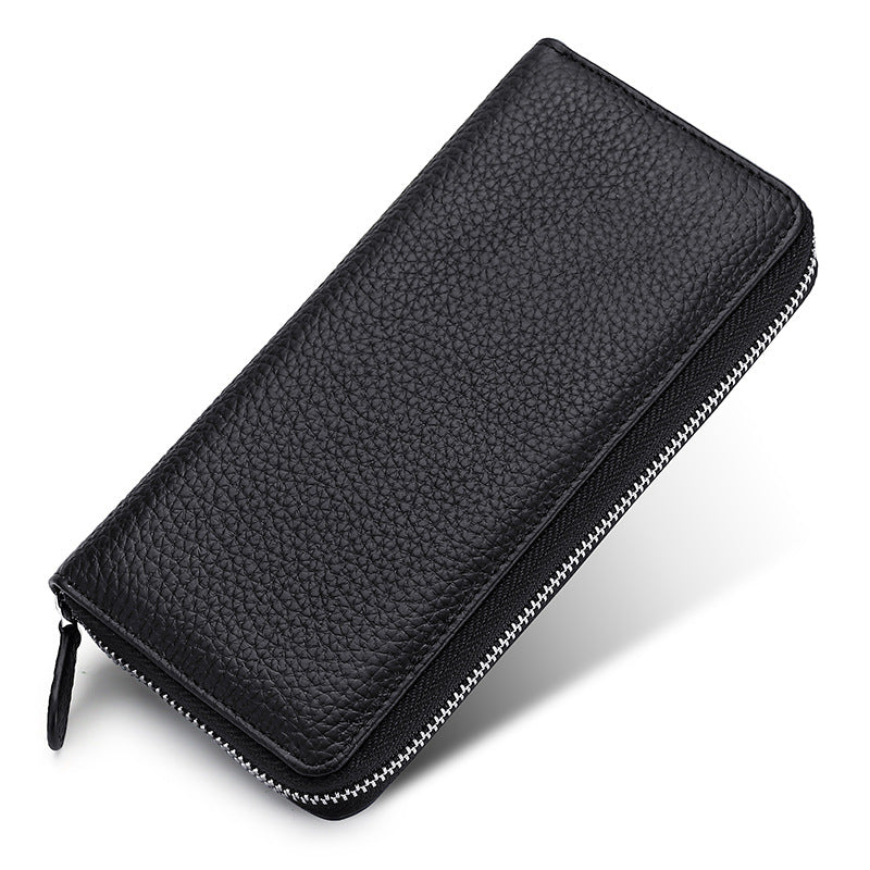 Women's & Men's & Multifunctional Leather Large Capacity Clutches Ladies Wallets