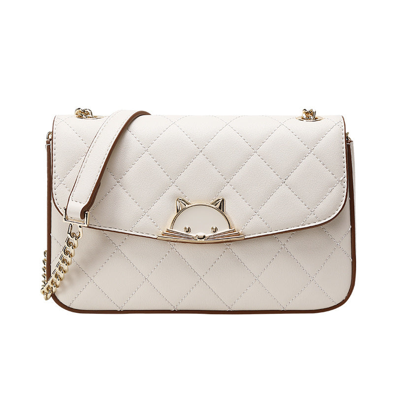 Women's Classic Style Chain Diamond Pattern Fashion Handbags