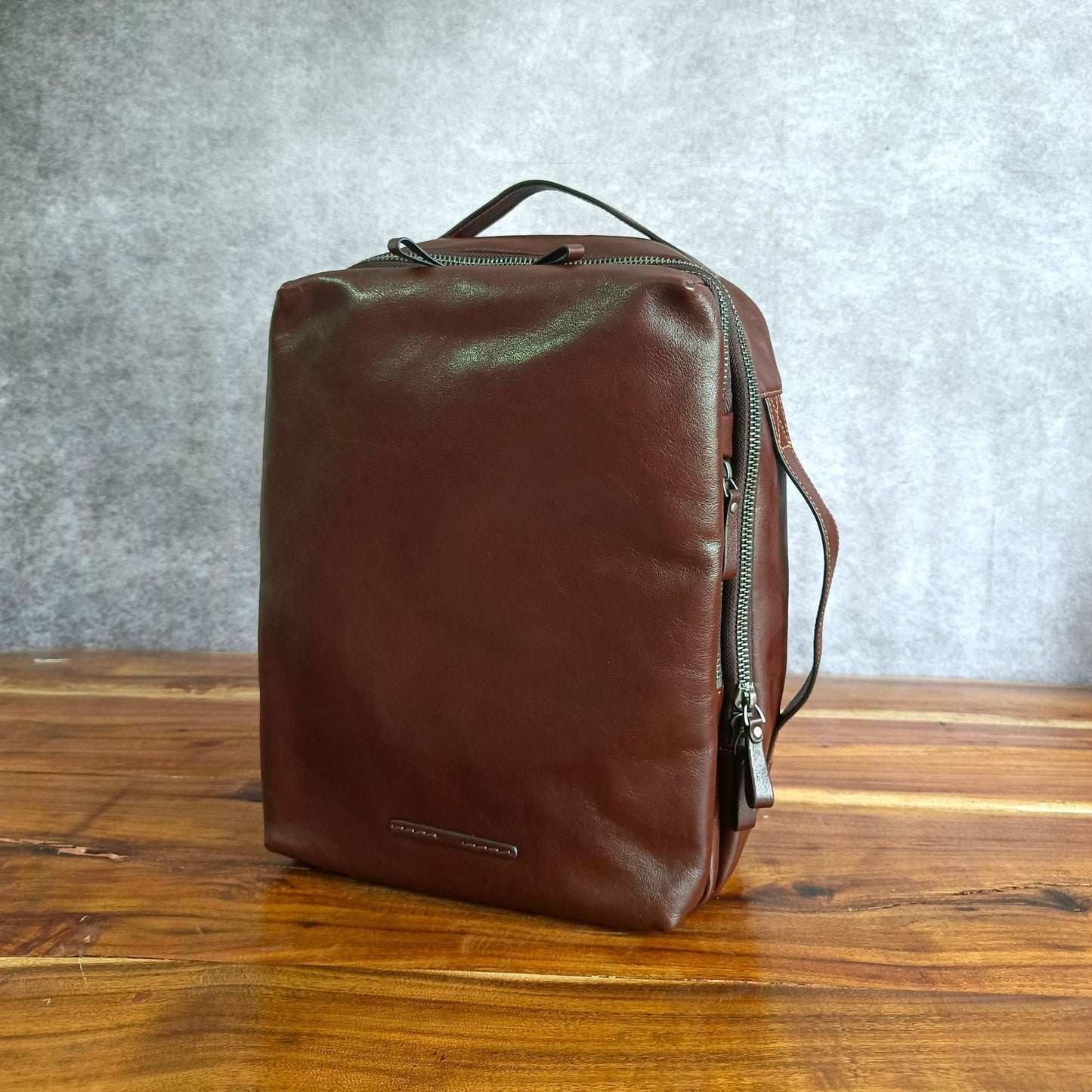Men's Genuine Leather Vintage Cowhide Personalized Trendy Backpacks