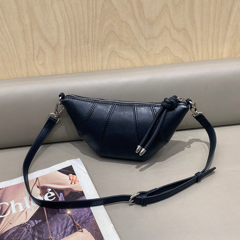 Women's Niche First Layer Cowhide Dumpling Large Capacity Bags