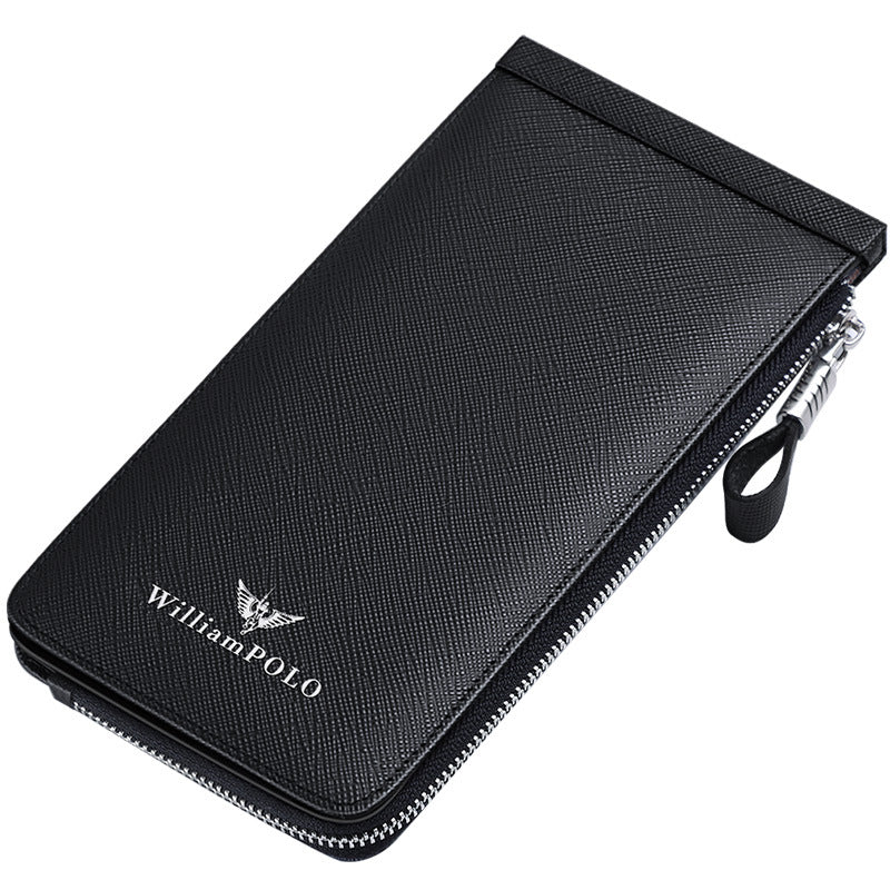 Men's Paul Genuine Leather Business Multiple Slots Men's Wallets