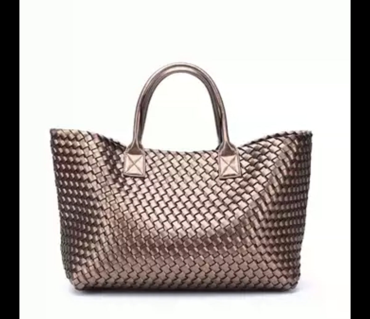 Women's Handmade Woven Big Large Capacity Fashion Shoulder Bags