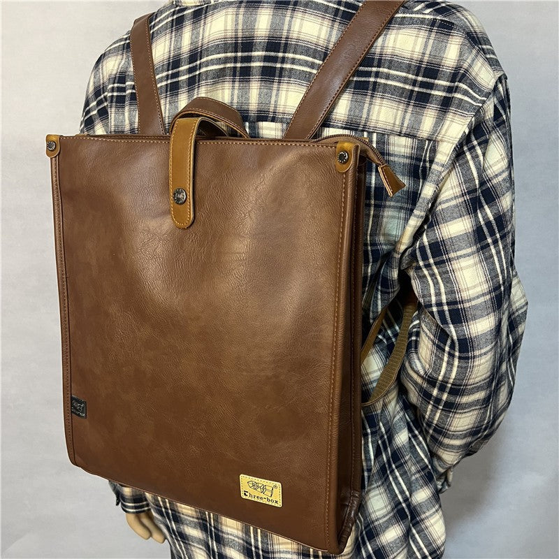 Women's & Men's & University Style Simple Business Portable Backpacks