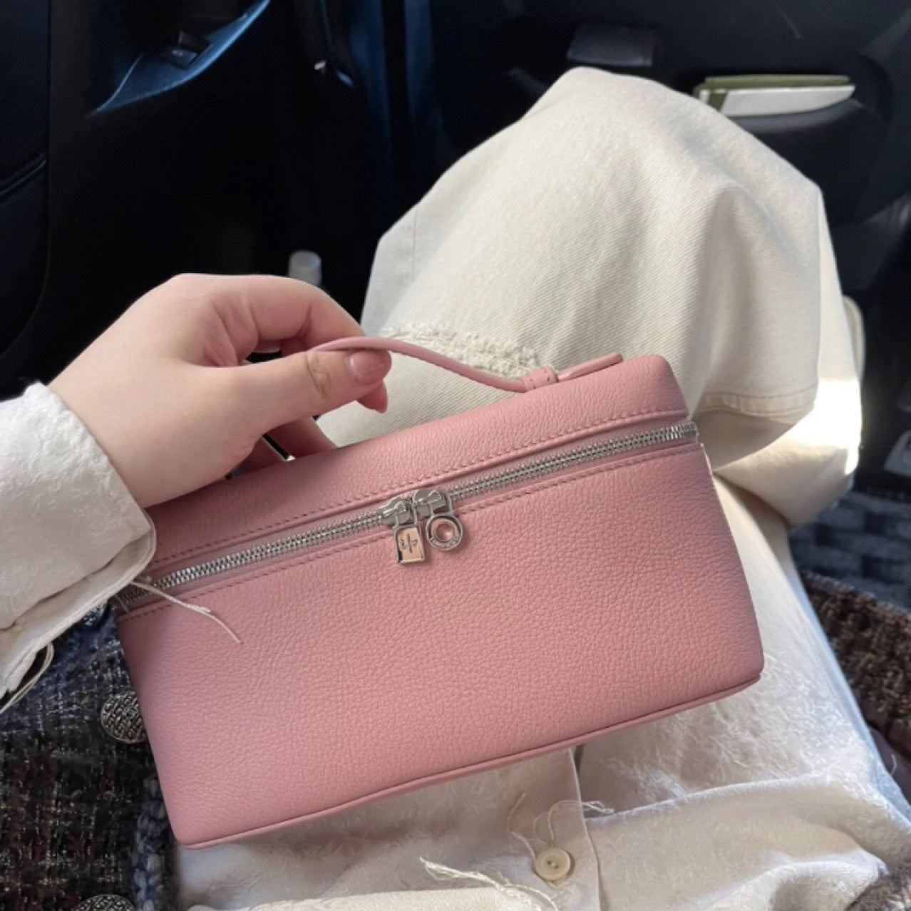 Women's Lunch Box Genuine Leather For Crossbody Bags
