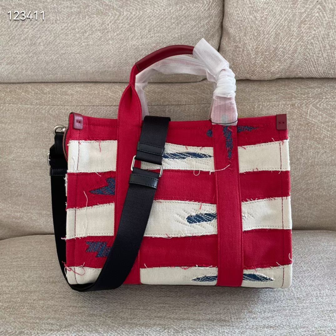 Women's Trendy Canvas Jacquard Commuter Fashion Handbags