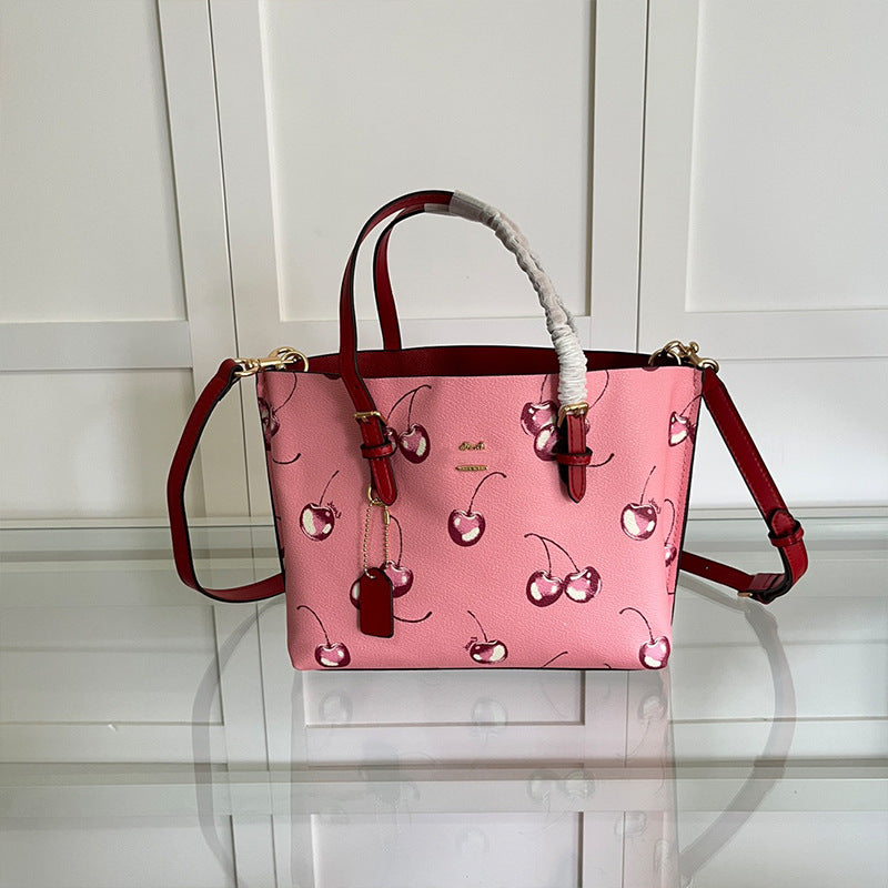 Women's Fashion Shopping Classic Cherry Printed Crossbody Bags