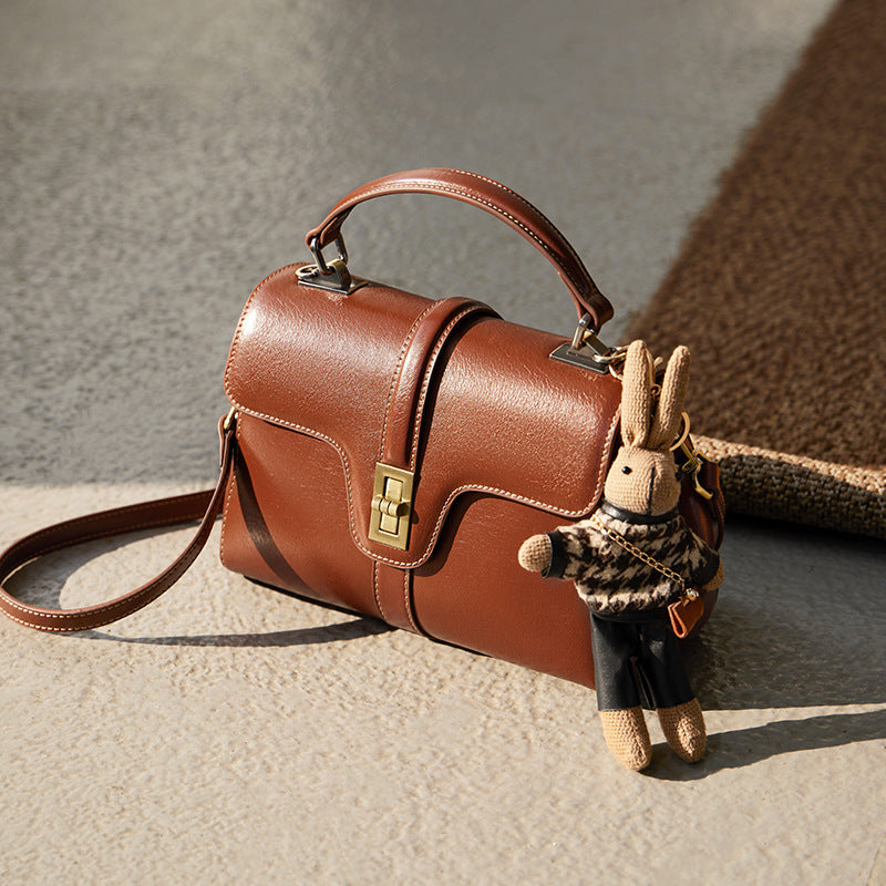 Women's Fu High Sense Mother Elegant Genuine Handbags