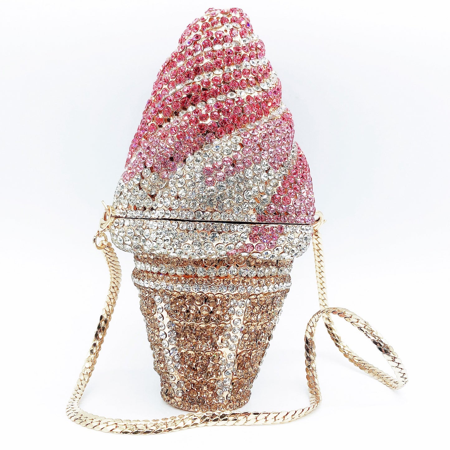 Women's Selection Of Ice Cream Diamond Banquet Evening Bags