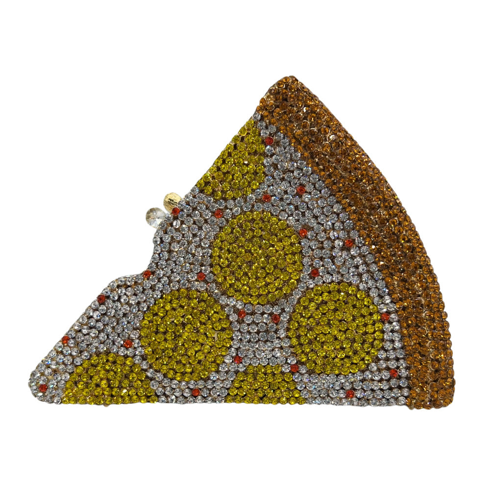 Strictly Selected Pizza Diamond Banquet Hand Bags