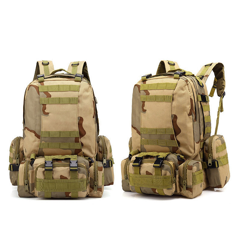 Combination Military Fan Large Capacity Hiking Mountaineering Backpacks