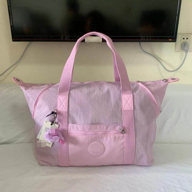 Summer Nylon Monkey Mesh Purple Large Travel Bags