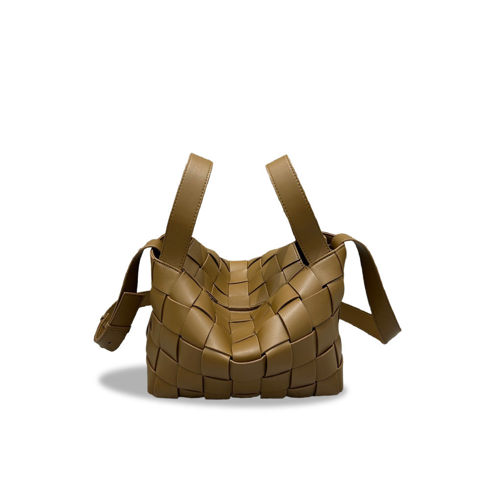Women's Fashion Hand-woven Vegetable Basket Light Luxury Crossbody Bags