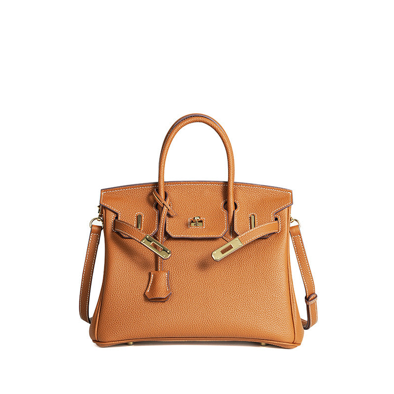 Women's Wax Line First Layer Cowhide Handmade Handbags