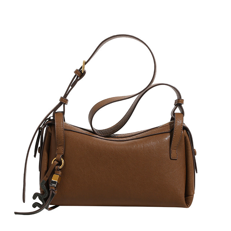 Women's Vegetable Tanning Leather Pillow Design With Bags