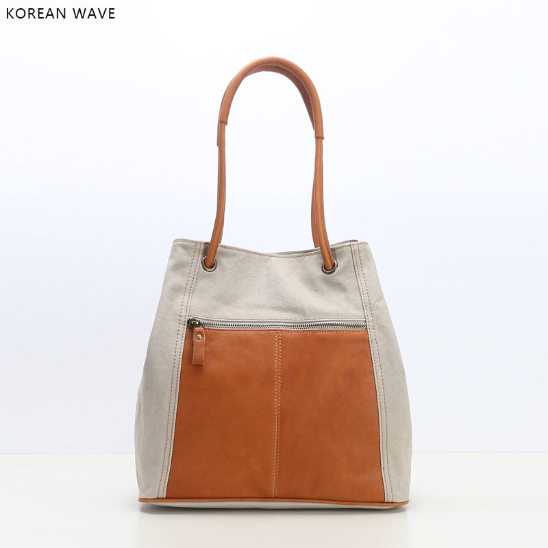 Women's Genuine Leather Large Capacity High-grade Versatile Shoulder Bags