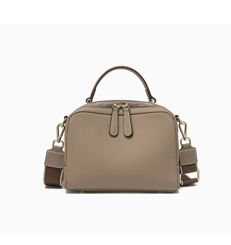 Women's Top Layer Cowhide Leather High-grade Retro Crossbody Bags