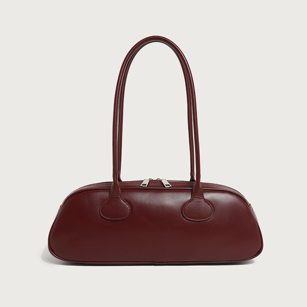 Women's Design Retro Underarm Texture Large Capacity Handbags