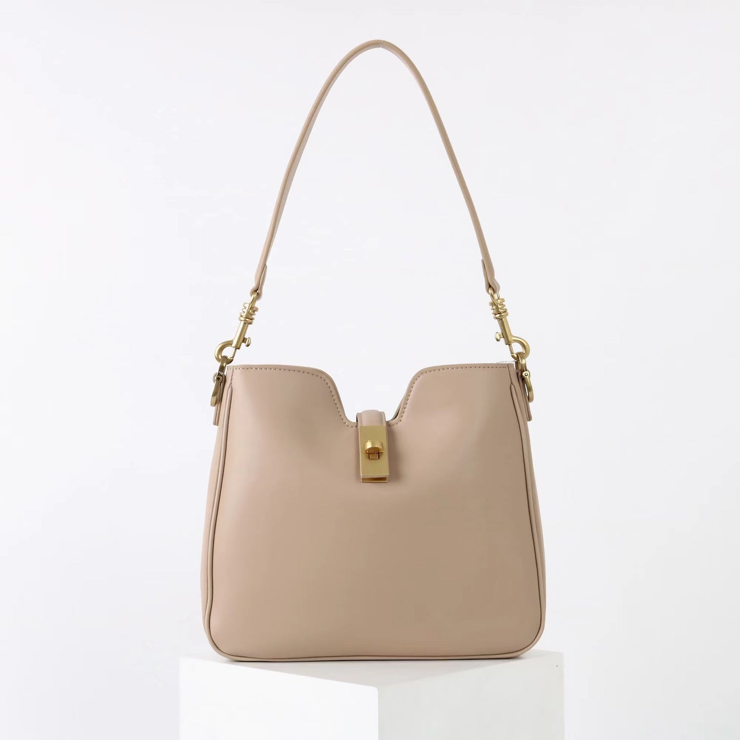 Women's Light Luxury Genuine Leather Underarm Niche High-grade Handbags