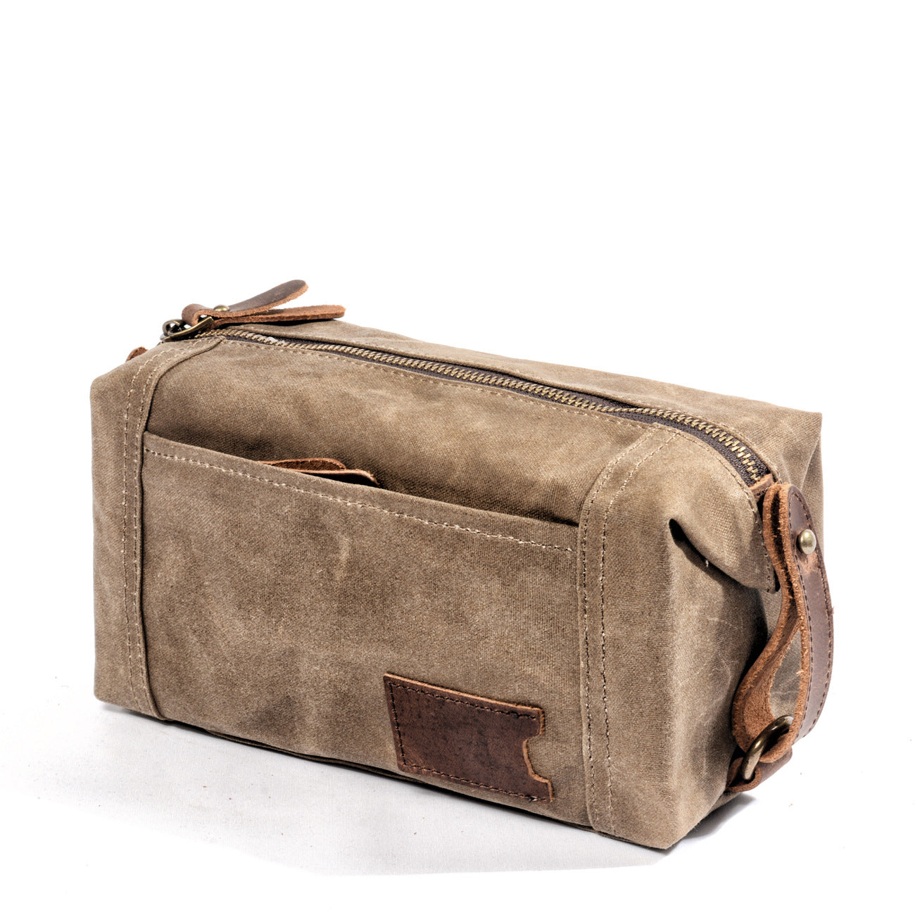 Women's & Men's Portable Business Trip Wax Canvas Size Men's Handbags