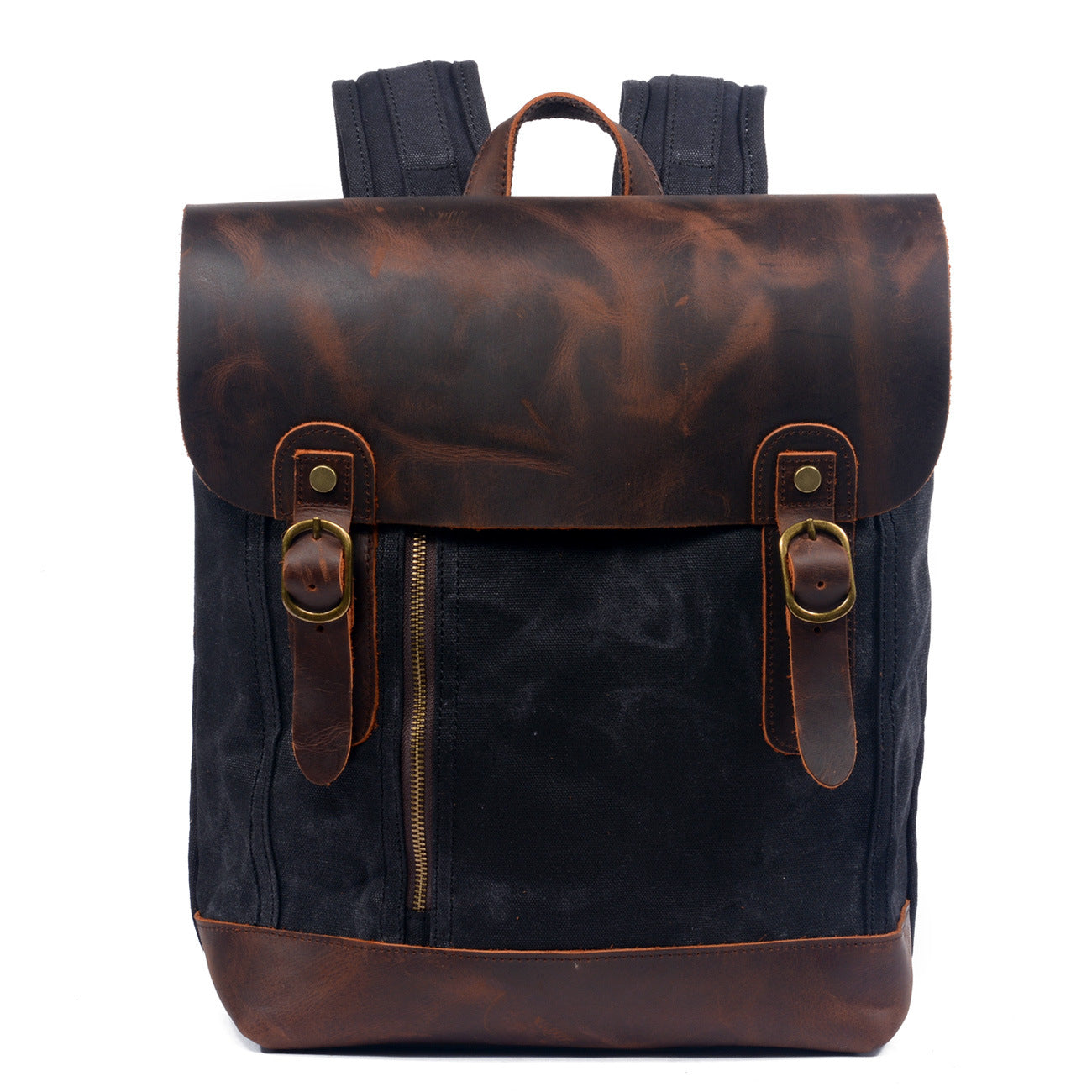 Hard Wax Canvas Waterproof For Boys Backpacks