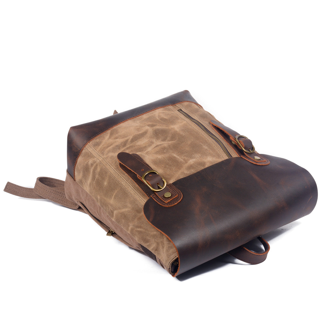 Hard Wax Canvas Waterproof For Boys Backpacks