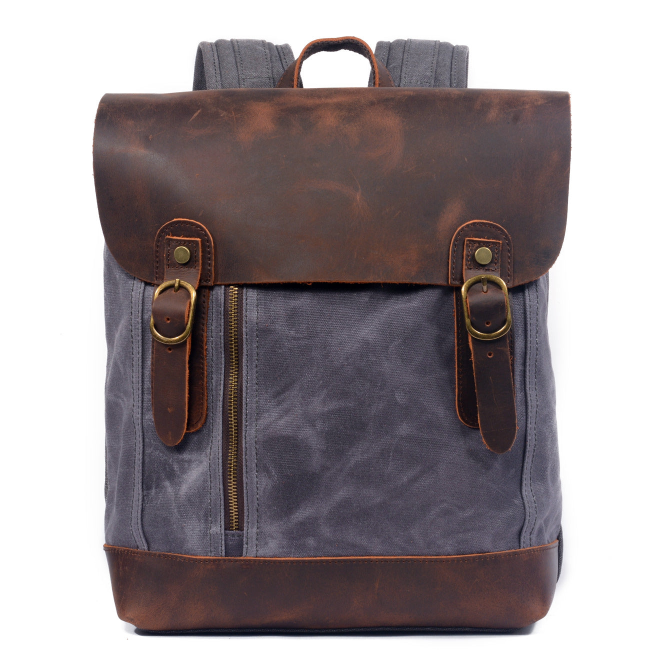 Hard Wax Canvas Waterproof For Boys Backpacks