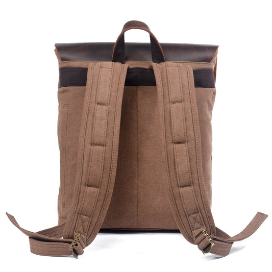 Hard Wax Canvas Waterproof For Boys Backpacks
