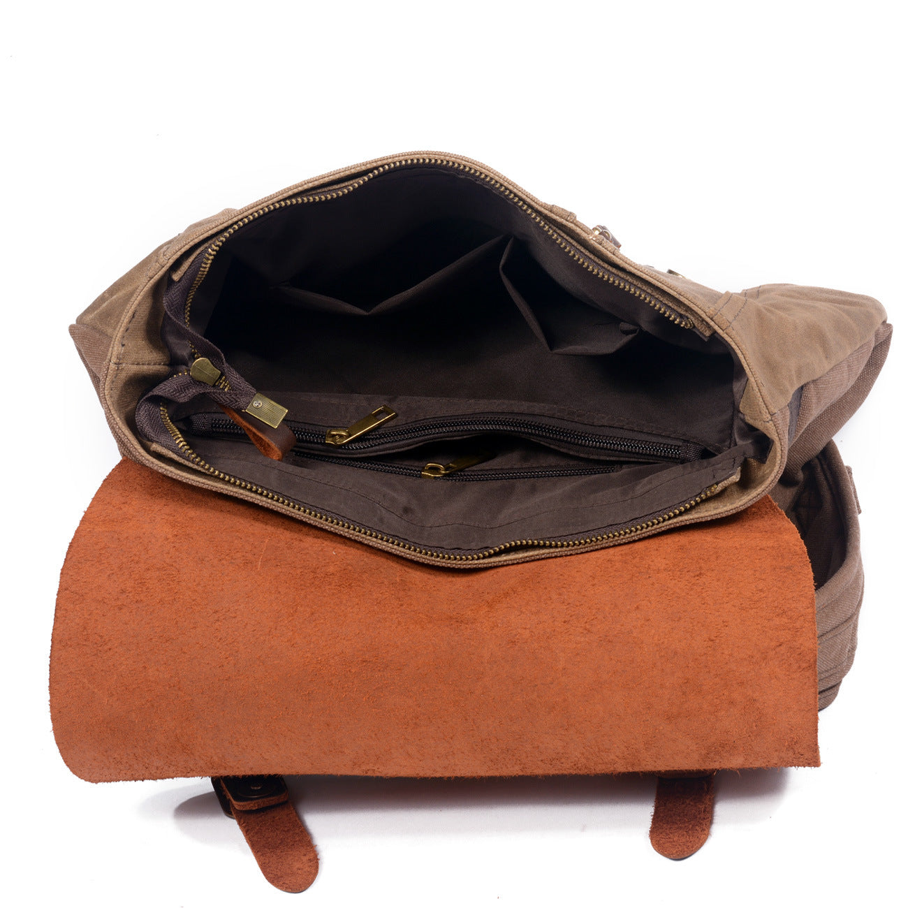 Hard Wax Canvas Waterproof For Boys Backpacks