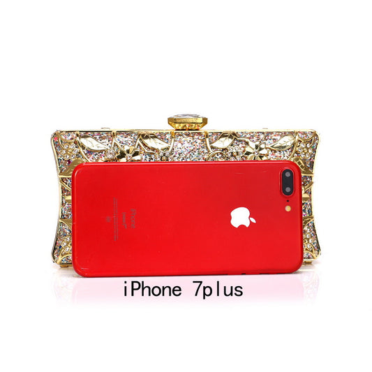 Women's Popular Graceful Dinner Luxury Metal Evening Bags