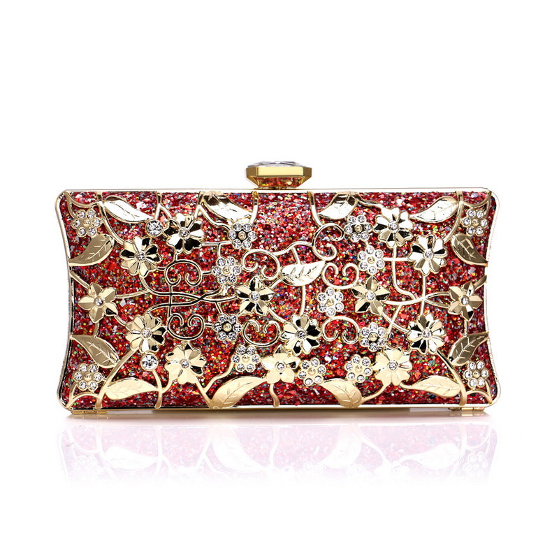 Women's Popular Graceful Dinner Luxury Metal Evening Bags