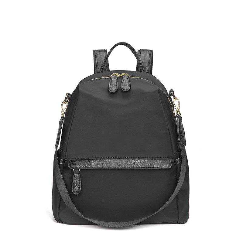 Women's Fashionable Simple Canvas Nylon Oxford Cloth Backpacks