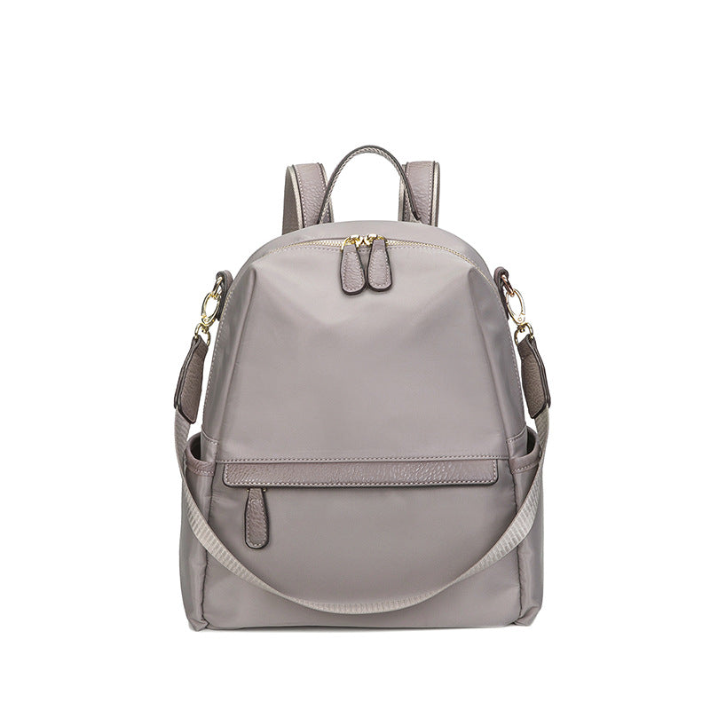 Women's Fashionable Simple Canvas Nylon Oxford Cloth Backpacks