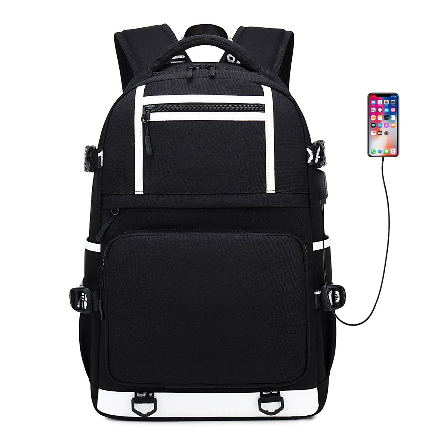Men's Trendy Waterproof Oxford Cloth Computer Backpacks
