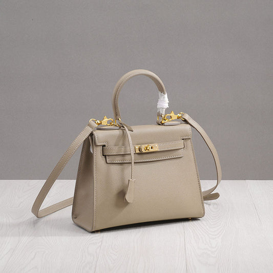 Women's Genuine Leather Portable Mini Palm Print Bags