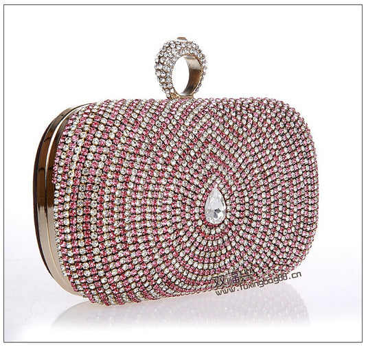 Shiny Dinner Boutique Rhinestone Fashion Mini Bags