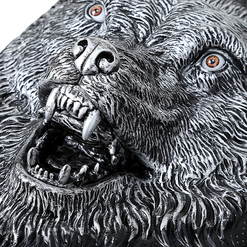 Wolf Head Korean Style Portable For Backpacks