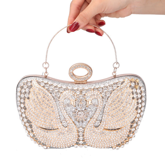 Women's Dinner With Diamonds Banquet Clutch Dress Evening Bags
