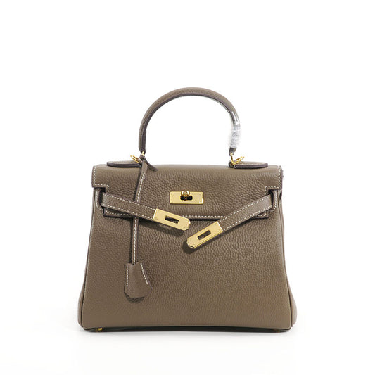 Women's Leather Kelly Red Hand-held Wedding Bride Crossbody Bags