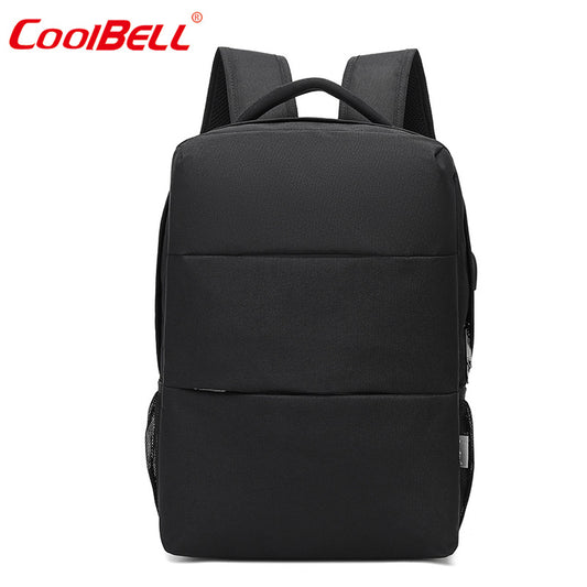 Men's Printed Business College Employee Welfare Computer Backpacks