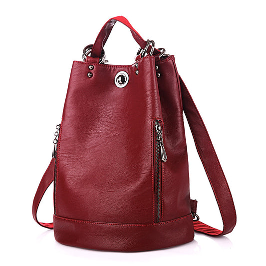 Women's Vintage Style Fashion Sheepskin Pattern Simple Bags