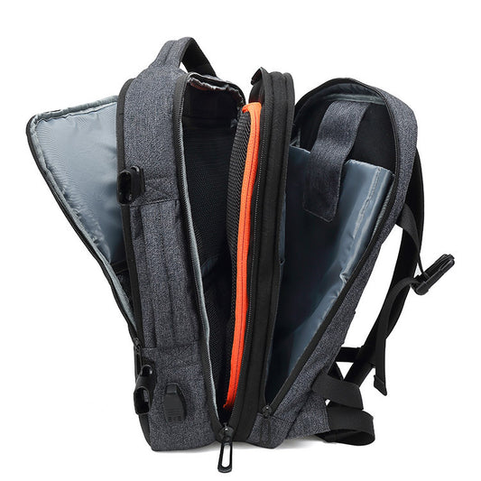Men's Business Korean Oxford Cloth Large Capacity Backpacks