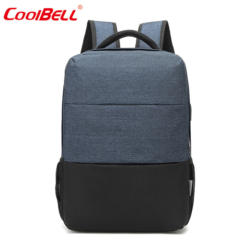 Men's Printed Business College Employee Welfare Computer Backpacks