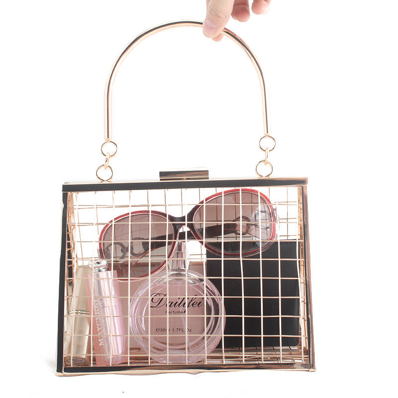 Graceful Classy Beautiful Metal Fashion Banquet Evening Bags