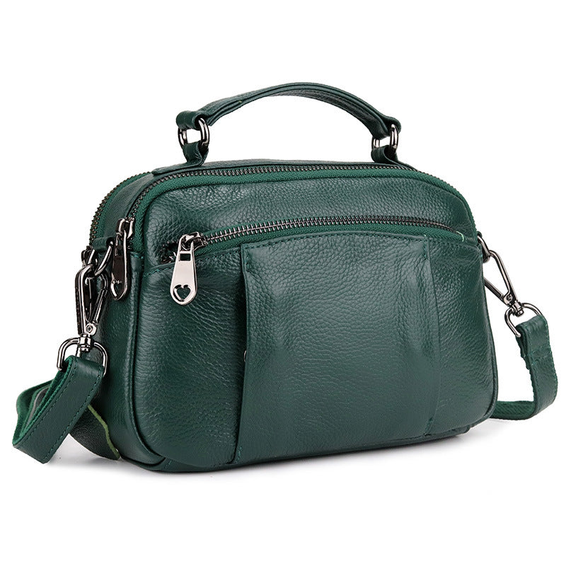 Women's Large Capacity Business Commuter First Layer Handbags