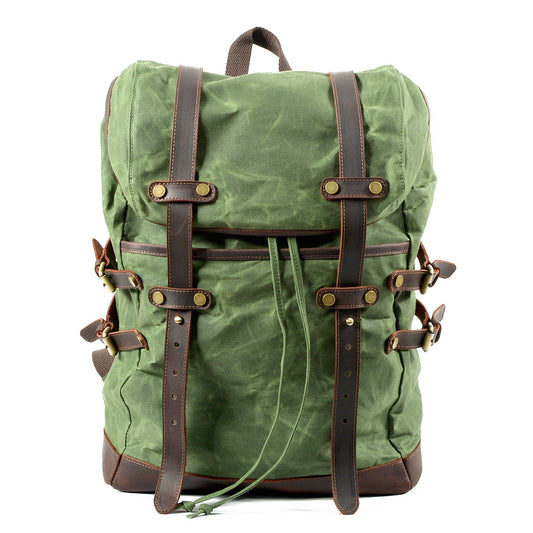 Men's Charming Korean Style Canvas Waterproof Backpacks