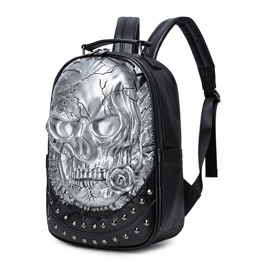 Women's & Men's & 3d Special Skull Portable Fashion Backpacks