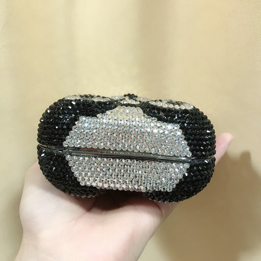 Women's Panda Diamond Cartoon Animal Crystal Dinner Evening Bags
