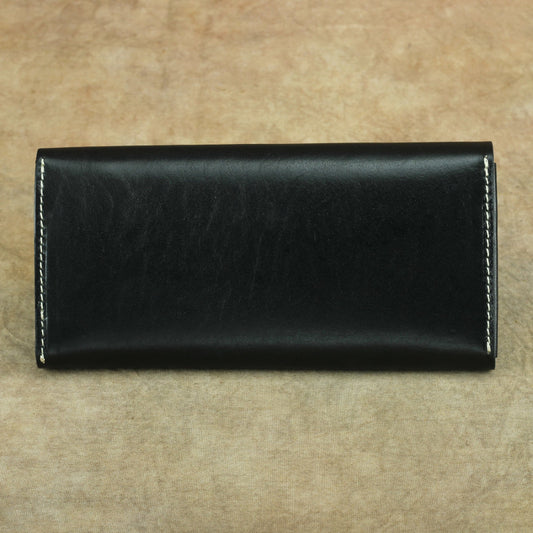 Retro Handmade Long Genuine Leather Multifunctional Ladies Wallets