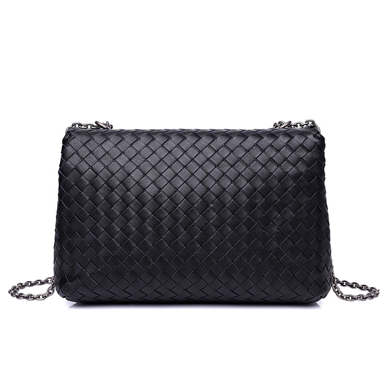 Women's Elegant Trendy Chain Handmade Woven Shoulder Bags